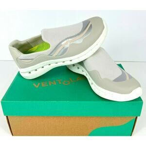 VENTOLATION Womens Nora Water Shoes Slip On Quick Drying Light Gray Size 6 M New